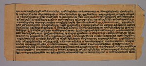 ヒンドゥー占星術のテキスト、1500年代のPrasnapradipaのページ。 作： Unbekannt