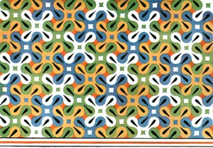 1928年、エジプトのテーベでアメネメットの墓に描かれた天井。 作： Unbekannt