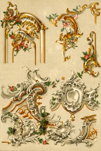 彩色しっくい、ドイツ、18 世紀、1898 年。 作： Unbekannt