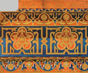 1928年、イタリア、シチリア島、メッシーナの大聖堂に描かれた木製の天井。 作： Unbekannt