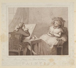 絵画、1784年、1784年。 作： Unbekannt