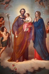 イタリア、トリノ、ヴァルドッコのマリア・アウジリアトリーチェ教会の絵画