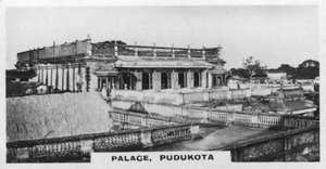 パレス、プドゥコッタイ、タミルナードゥ州、インド、c1925 作： Unbekannt