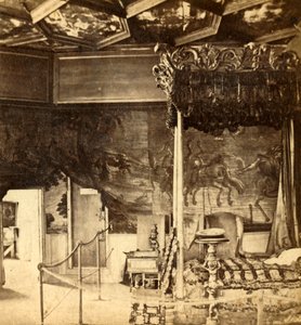ホリールード宮殿。クイーンメリーズの寝室、c1912。