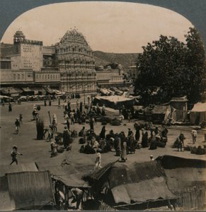 シヴァ寺院、ジェイポア、インド、1902年からの風の宮殿 作： Unbekannt