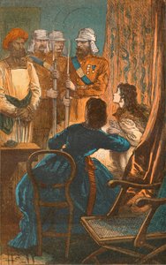 パリットは彼の罪悪感を告白する、c1910 作： Unbekannt