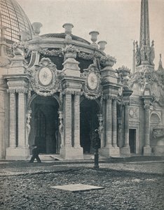 パナマ太平洋国際博覧会：園芸宮殿の主な入口、1915 作： Unbekannt