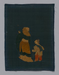 パネル家具布、中国、康熙時代、清王朝 1644-1911、180050。 作： Unbekannt
