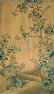 パネル ファニッシング ファブリック、中国、清王朝 1644-1911、17501800。