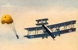 パラシュートジャンプ、c1919、1932。 作： Unbekannt