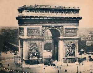 パリ。 -凱旋門。 -LL、c1910。 作： Unbekannt