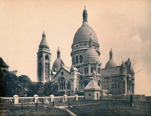 パリ。 -バシリカオブザセイクレッドハート、c1910。