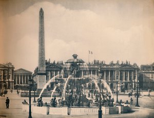パリ。 -コンコルド広場。 -LL、c1910。 作： Unbekannt