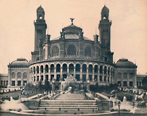 パリ。 -パレデュトロカデロ。 -ND、c1910。