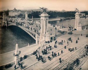 パリ。 -ポンアレクサンドルIII。 -LL、c1910。 作： Unbekannt