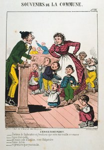 パリコミューン、1871年。