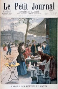 1895年の朝6時のパリ