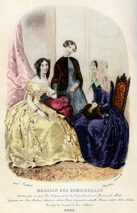 1949年のパリのファッション、1849年1938年 作： Unbekannt