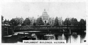 国会議事堂、ビクトリア、ブリティッシュコロンビア、カナダ、c1920s 作： Unbekannt
