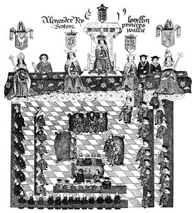 エドワード1世議会、13世紀、c1905 作： Unbekannt