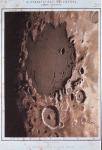 月面の一部、1857 作： Unbekannt
