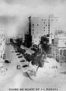 1920年代のハバナのマルティウォーク