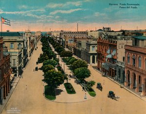 パセオデルプラド、ハバナ、キューバ、c1920