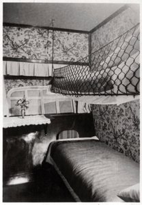 夜の客室、LZ 127 Graf Zeppelin、1933