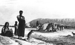 グレゴリーベイのパタゴニア人、1831年1839年 作： Unbekannt