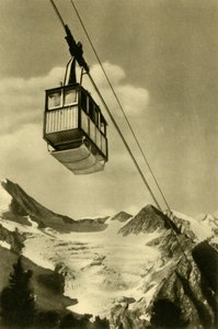 Patscherkofelbahn、インスブルック、チロル、オーストリア、c1935。 作： Unbekannt