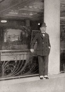 ポールブルジェ、フランスの小説家で評論家、1928 作： Unbekannt