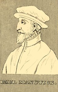 ポール・マヌティウス、1512-1574、1830。 作： Unbekannt