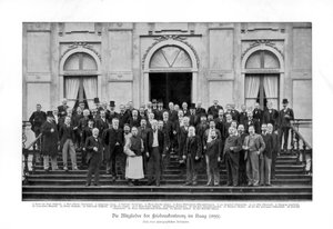 1900年のハーグでの平和会議 作： Unbekannt