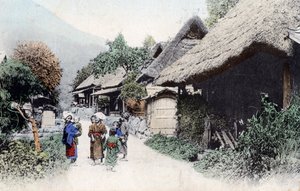 農民住宅、日本、20世紀 作： Unbekannt
