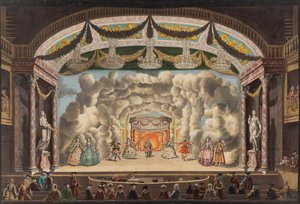 ピープショーの画像、1770年頃。 作： Unbekannt