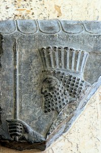 紀元前5世紀のペルシャの槍兵 作： Unbekannt