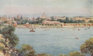 パース、西オーストラリア、1923年。 作： Unbekannt