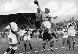 Perusオリンピックサッカーチームの活動、ベルリンオリンピック、1936年 作： Unbekannt
