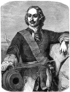 ピーター大王1672-1725、19世紀 作： Unbekannt