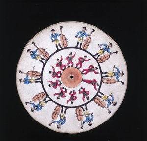 フェナキストスコープ（Phenakistoscope）ディスク、1830年頃 作： Unbekannt