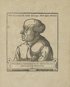 Philippus Theophrastus Aureolus Bombastus von Hohenheim Paracelsus、ca 1538。 作： Unbekannt