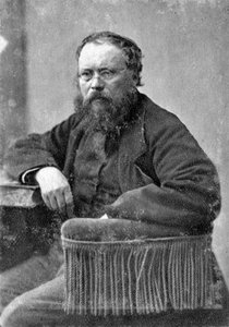 ピエールジョセフプルードン、フランスの多元主義政治哲学者、c1845-1868 作： Unbekannt