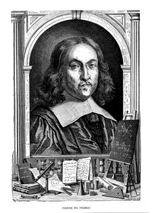ピエールドフェルマー、17世紀のフランスの数学者、1870年