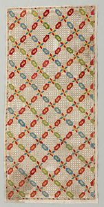 枕カバー、1700〜1800年代。 作： Unbekannt