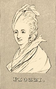 Piozzi、1741-1821、1830。 作： Unbekannt
