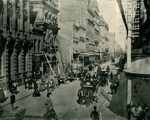 ピットストリート、シドニー、1901。 作： Unbekannt