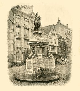プレイスドゥラプセル、ルーアン、1890年。