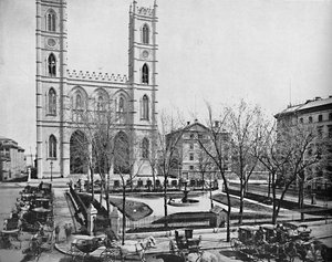 dArmes、モントリオール、カナダ、c1897を配置します。 作： Unbekannt