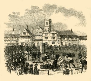 実行場所、オールドスミスフィールド、c1872。 作： Unbekannt
