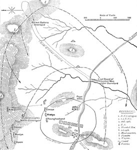 イサンドルワナの戦いの計画、1月。 22、1879、c1880